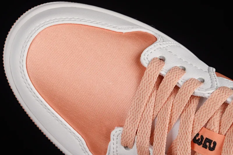 All categories Air Jordan Jordan series basketball shoes Air Jordan 1 Low Z version Air Jordan 1 Low AJ1 Joe 1 apricot orange low-top cultural and leisure sports sneakers DM8960-801